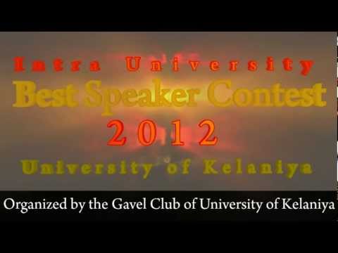 Intro of IUBSC 2012