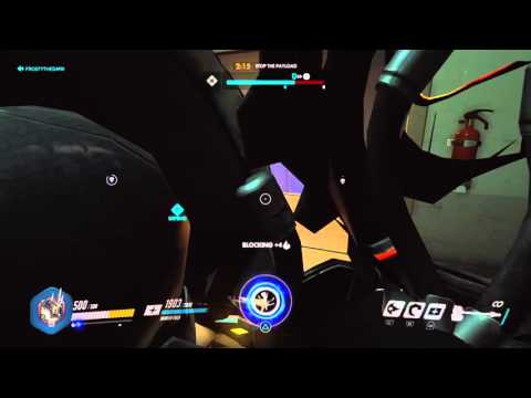 Overwatch beta! Its a Bird, Its a plane! NOPE ITS REINHARDT