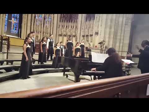Landmark Middle School Concert Choir Performance -Heritage Music Festival May 2017, Michael J. Weeks