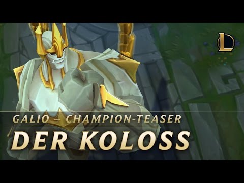 Champion Teaser: Galio, der Koloss | League of Legends