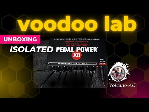 Unboxing and testing the Voodoo Lab isolated pedal power supply.