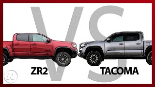 Toyota Tacoma TRD vs. Chevrolet Colorado ZR2: Which off-road-worthy rig comes out on top?