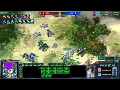 Historyczne TvZ Bly vs Kas Starcraft 2 HD stream polski komentarz
