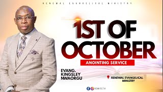 Download lagu 1st Of October Anointing Service || Wednesday Service || with EVANG: KINGSLEY NWAORGU || 01|10|2025 mp3