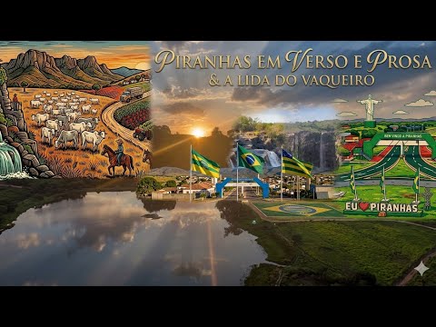🤠 Piranhas em Verso e Prosa & A Lida do Vaqueiro | Piranhas-GO | Techno Forró 🪗 🌵