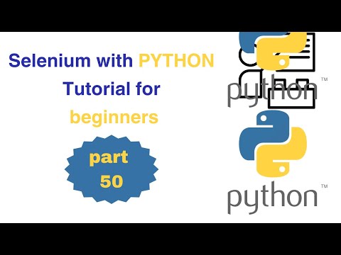 050 Selenium Python Live Project Practice Part 4 Web Automation Selenium Python