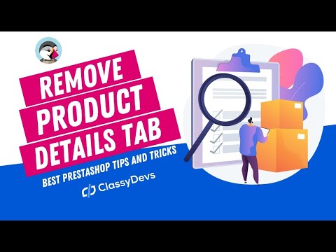 How to Remove Product Details Tab in PrestaShop From Product Page | PrestaShop Tutorial for Beginner
