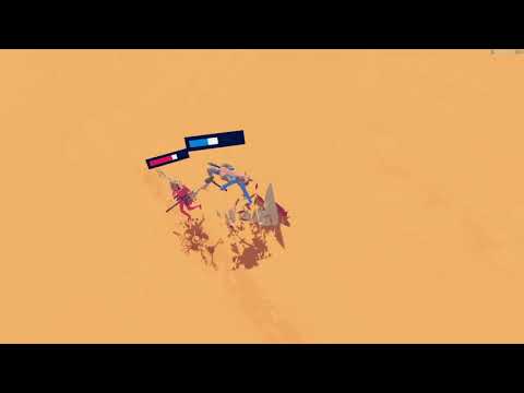 Bone Mage vs Chieftain (TABS)