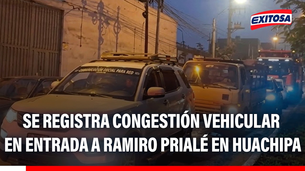 🔴🔵 Usuarios molestos por recurrente congestión vehicular entre avenidas Los Tucanes con Los Cisnes