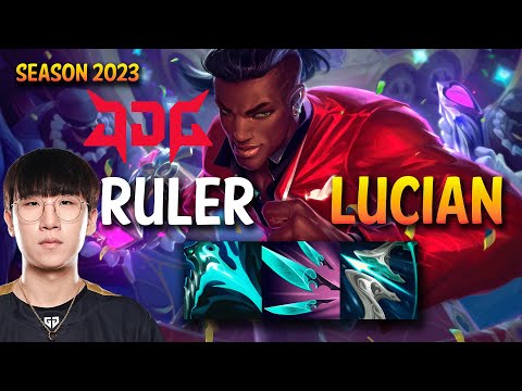 JDG Ruler LUCIAN vs SAMIRA ADC - KR Ranked