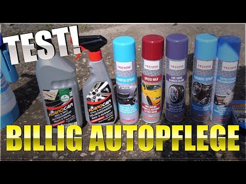 AUDI A6 Auto waschen mit BILLIG Autopflege vom ACTION MARKT