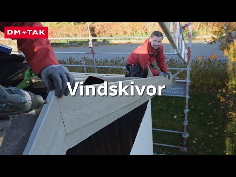 Takskolan. Trädetaljer del 3 - Vindskivor