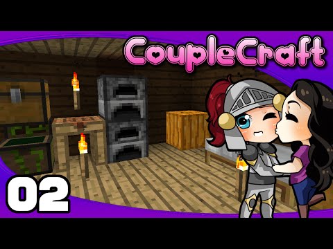 CoupleCraft - Ep. 2: Hidey Hole to Hidey Home | Minecraft Modded Survival