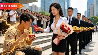 【Multi Sub】⚡️窮小夥帶三娃相親被嫌棄，沒想到美女總裁帶著千萬現金前來搶親!原來她一眼認出窮小子就是當年和她春風一夜的戰神！#viral #短劇 #cdrama