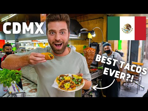 The Ultimate MEXICAN STREET FOOD TACO Tour in Mexico City! CDMX, Mexico