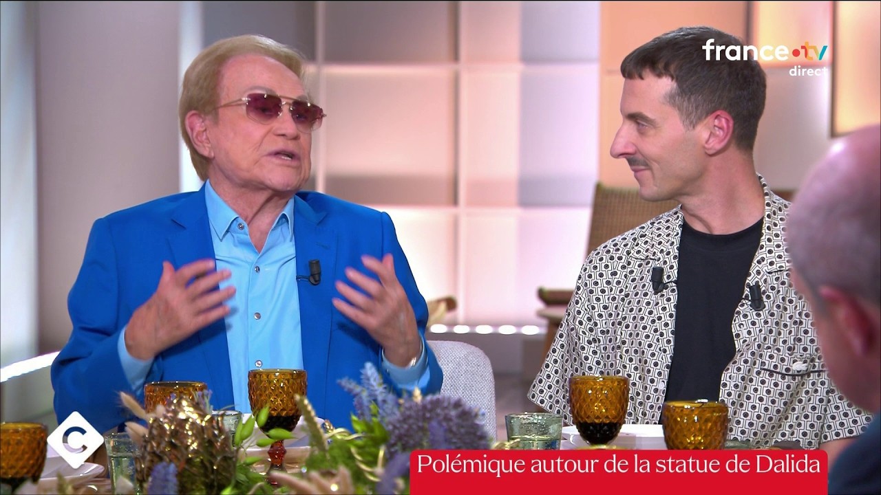Polémique autour de la statue de Dalida : son frère réagit