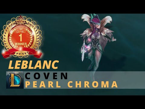 Coven Leblanc Pearl Chroma - League Of Legends