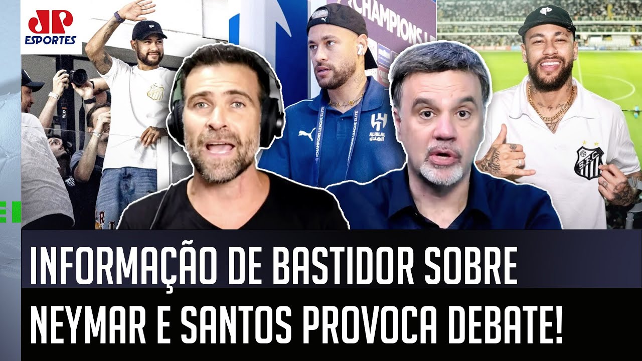 BASTIDORES! "ISSO É INFORMAÇÃO! É REAL O INTERESSE do Neymar de..." VOLTA ao Santos é PROVÁVEL???