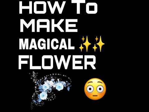 𝐇𝐨𝐰 𝐓𝐨 𝐌𝐚𝐤𝐞 𝐌𝐚𝐠𝐢𝐜𝐚𝐥 𝐅𝐥𝐨𝐰𝐞𝐫 || #short || 😲😲||