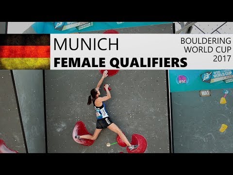 Munich Bouldering World Cup 2017 | Female Qualifiers