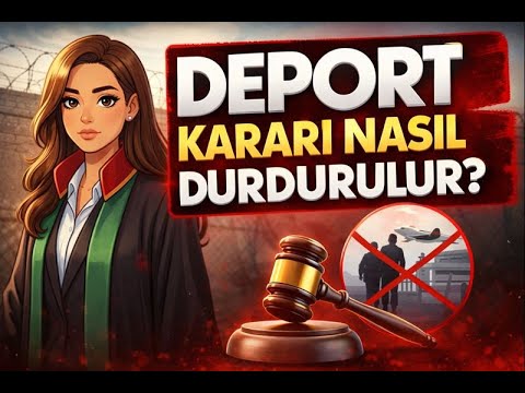 Deport Kararı Nasıl Durdurulur? 2026 | 7 Gün Kuralı ve İptal Davası Video