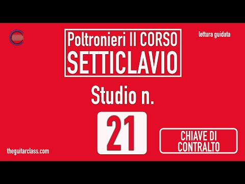 SOLFEGGIO - Poltronieri-(Vol.2) - SETTICLAVIO - [contralto] - Studio n. 21