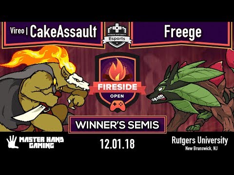 Fireside 2018 - Vireo | CakeAssault (Forsburn) vs Freege (Sylvanos) - W Semifinals