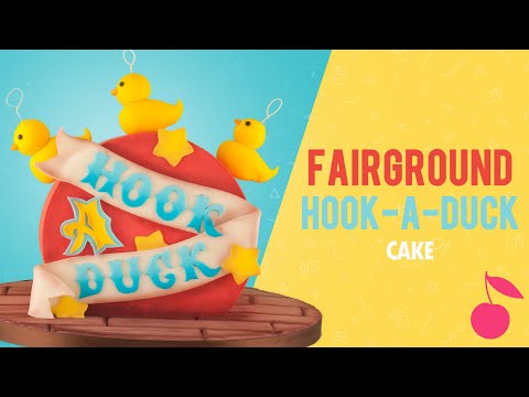 Hook A Duck Fairground Cake Tutorial | How To | Cake Top Forward | Cherry School
