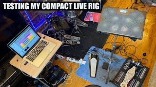 Video thumbnail for Preparing my E-drum Setup for a 4th of July Show using EZDrummer 2, Ableton Live, and DrumKat DK-10 by Demonic Sweaters