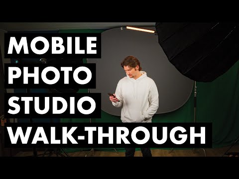 MOBILE photography STUDIO walk-through