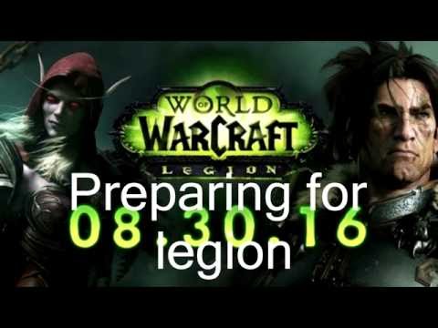 The Dumb Shits Guide to Preparing for Legion