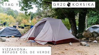 Das perfekte Zelt für eine Fernwanderung? Naturehike Cloud-up 3 ⎜ GR20 Korsika Tag 9 ⎜