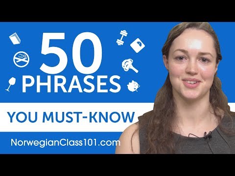 50 Phrases Every Norwegian Beginner Must-Know
