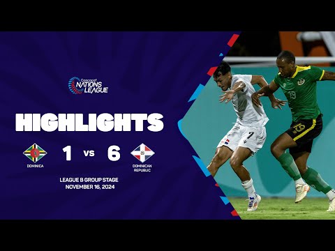 Dominica 1-6 Dominican Republic