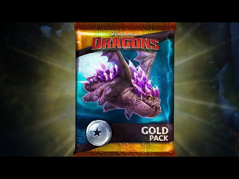 The New GOLD PACK - Dragons:Rise of Berk New Dreadfall Update