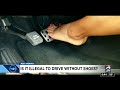 Ask 2 Traffic: Is it illegal to drive without shoes?