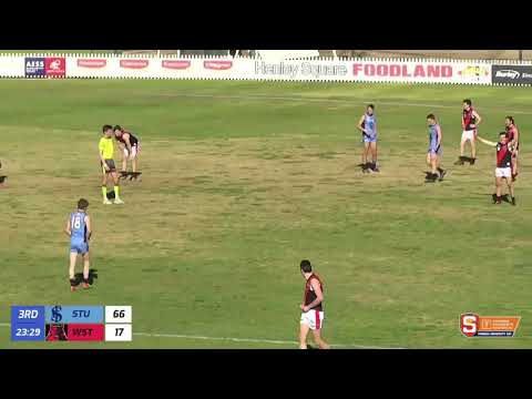 Sturt's Tom Powell racks up 47 disposals - Rd 10 U18 Torrens University Cup