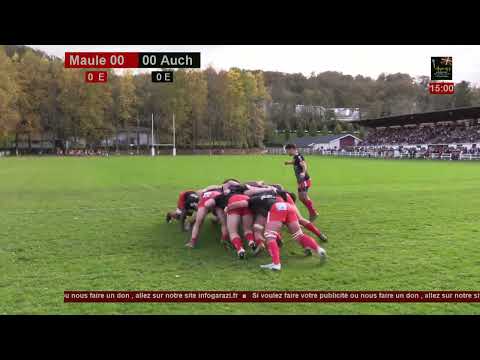 Rugby/Nationale (2) Mauleon contre Rugby Club Auch 2024