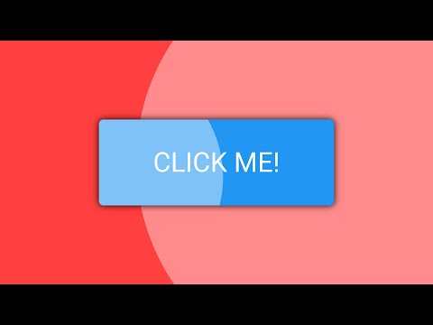 Google Like Button Ripple Effect In Pure Css Javascript Tutorial