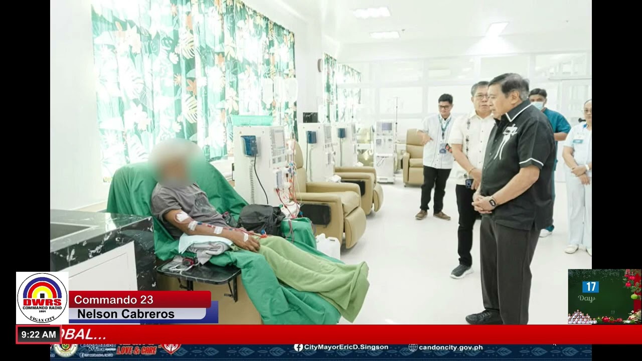 Hemodialysis Unit idiay Ilocos Sur Medical Center nailukaten