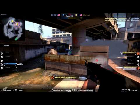 PGL Season1:  Method vs DOISE (Overpass Game 1)