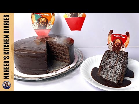 Matilda Cake Recipe | Moist And Fudgy Chocolate Cake Recipe | Naheed’s Kitchen Diaries