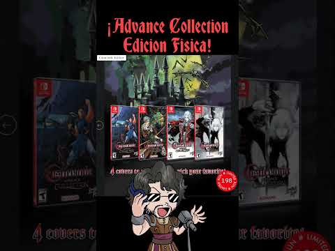 ¿Te perdiste las ediciones físicas de Castlevania Anniversary, Advance y Dominus Collection? No te 