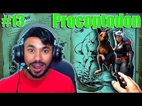 🔴Procoptodon / Dicas / Domesticação / Habilidades - ARK Survival Evolved #13