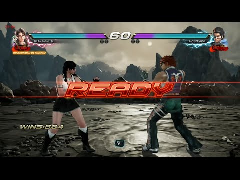 347_4 Julia Chan vs Hwoarang - Tekken 7 ( Uchiha x24 ) PC sin Grafica