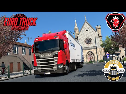 I AM BACK! | ETS2 1.40 Beta | Grand Utopia | SCANIA R450 | Montbois - Rombas
