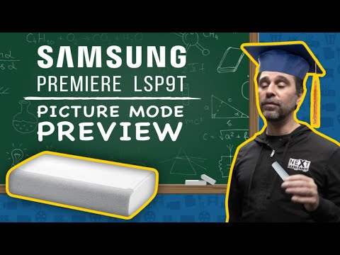 Samsung Premiere LSP9T Review - Triple Laser 4K UST Projector Picture Modes on Grandview  Dynamique