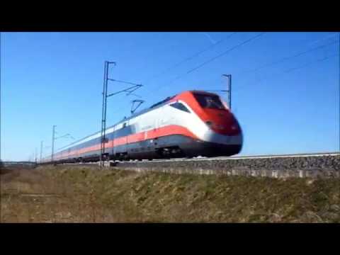 Alta Velocità Milano - Torino: Un Italo e le Frecce in transito a 280-300km/h