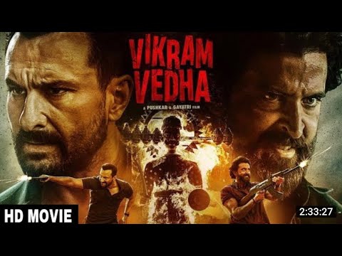 Vikram Vedha FULL MOVIE Hrithik Roshan, Saif Ali Khan NEW HINDI Bollywood Movie 2022 