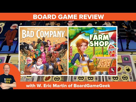 My Farm Shop/Bad Company — Fun & Board Games w/ WEM